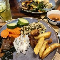 Buffet 70k each  at Veggie Castle - Yen Ninh in Hanoi