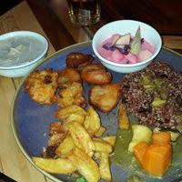 Food at Veggie Castle - Yen Ninh in Hanoi