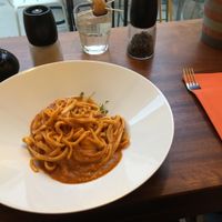 Fetucini home made  at Bazza in Sibenik