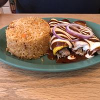 Enchiladas mole (no review as it wasn't an accurate description in menu and my husband sent it back)   at Jajaja Mexicana - Williamsburg in Brooklyn
