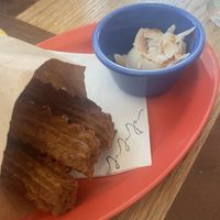 churros with dulce de levine  at Jajaja Mexicana - Williamsburg in Brooklyn