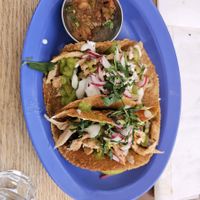 Pollo coco tacos at Jajaja Mexicana - Williamsburg in Brooklyn