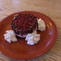 Raspberry cheesecake   at Jajaja Mexicana - Williamsburg in Brooklyn