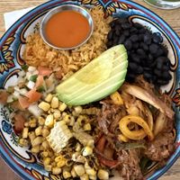 Barbacoa burrito bowl  at Jajaja Mexicana - Williamsburg in Brooklyn