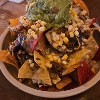 Grande Nachos at Jajaja Mexicana - Williamsburg in Brooklyn