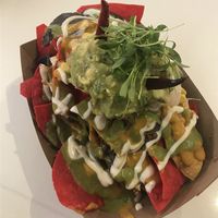 Vegan nachos  at Jajaja Mexicana - Williamsburg in Brooklyn