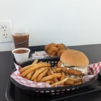 Crispy ranch chicken sandwich at Des Fresh Foods in Des Moines
