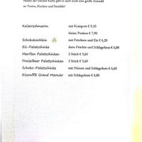 Vegan dessert at Niederreiter in Maria Alm