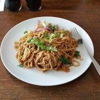 Noodles at Lucky Dumpling in Zurich