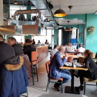 Interior at Lucky Dumpling in Zurich