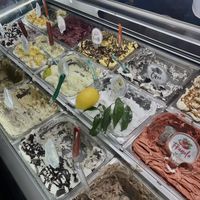 Many flavors!   at Antica Gelateria in Sorrento
