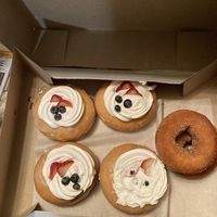 I can’t believe these donuts are vegan!  at Donut Bar in Southfield