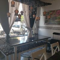 cute seating area at Lazy Hippo at The Whiskey House in San Diego