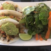 Jicama Soyrizo Tacos at Lazy Hippo at The Whiskey House in San Diego