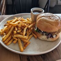 CFC burger, gravy is so yum at Yavanna in Paddington