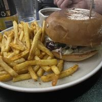 CFC burger   at Yavanna in Paddington