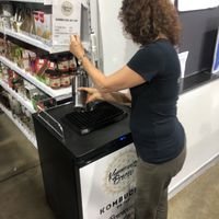 On tap!!! Kombucha  at Earth Market in Joondalup