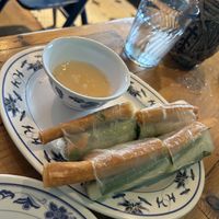 Mock duck spring rolls   at Hai Hai in Minneapolis