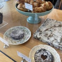 The ube cookie was delicious !  at Fiddlehead Fern Cafe in St Louis