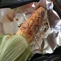 Corn on the cob, vegan  at CUFF in Glendale