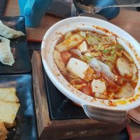 Tom yam steamboat at Green Age 善提素 in West Singapore