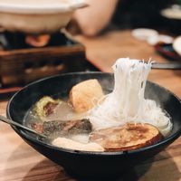 Yong Tao Foo (4 items + 2 mini items + vermicelli in vegetable soup for $4.80) at Green Age 善提素 in West Singapore