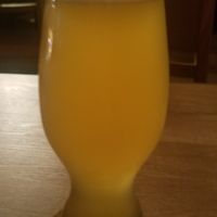 wheat beer at Bruntons in Yokohama