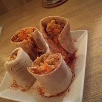 Pita rolls at Bruntons in Yokohama