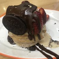 Vegan stack  at San Churro in Ipswich