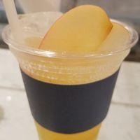 apple vinegar soda at Shiro Cafe in Tokyo