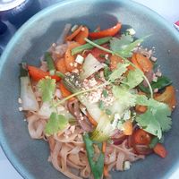 Vegan pad thai 😍 at Hanoi Ca Phe in Lyon