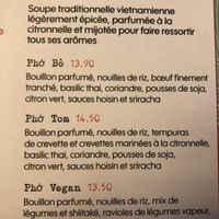 Phò Vegan  at Hanoi Ca Phe in Lyon