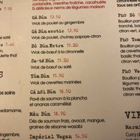 Bo bun Vegan  at Hanoi Ca Phe in Lyon