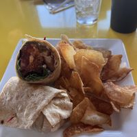 Vegan wrap   at Balloons Restaurant & Night Club in Ellicottville