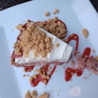 Strawberry lemonade cake at Pastabilities in Syracuse