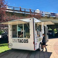 Two Crows Taco Truck at "Out to Lunch" in Caras Park at Two Crows Tacos - Food Truck in Missoula