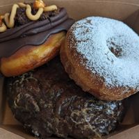 Chocolate Lover, The Veera, and Apple Fritter at VEERA in Missoula