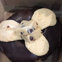 Cookie dough flavor donut (mother load) at VEERA in Missoula