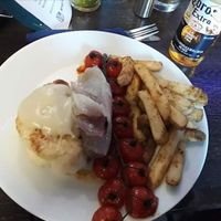 Cauliflower steak at The Pierhead Tavern in Isle Of Arran