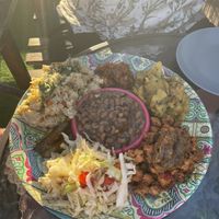 Platter for two   at Mad Irie in Crete