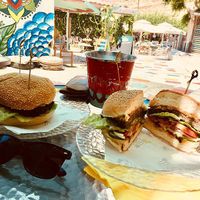 Vegan Burger at Mad Irie in Crete