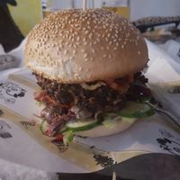 The Burger at Mad Irie in Crete