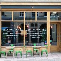 Outside at Hell Below in Carlisle