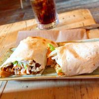 “I can’t believe it is not chicken” wrap at Hell Below in Carlisle