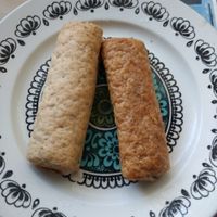 Veg sos rolls at Riverside Deli in Nelson