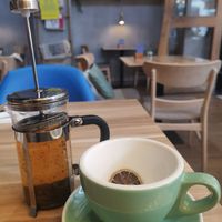 Fresh Mint Tea at Mingle Cafe in Larnaca