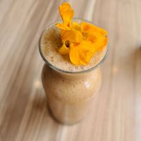 Espresso banana smoothie at Mingle Cafe in Larnaca