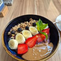 BLACK FOREST AÇAI BOWL at Mingle Cafe in Larnaca
