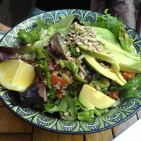 Salad bowl at Mingle Cafe in Larnaca