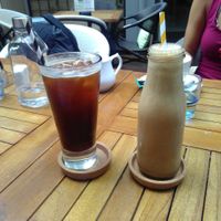 Espresso Smoothie and Iced Coffee at Mingle Cafe in Larnaca